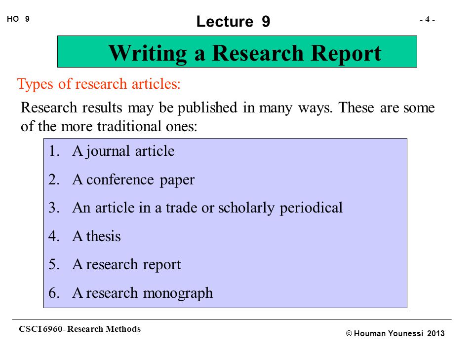 Types of planning. Research article. Types of articles. Types of research. Writing Scientific research articles.