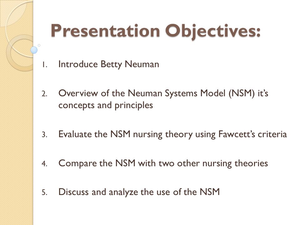 betty neuman nursing theory conceptual framework