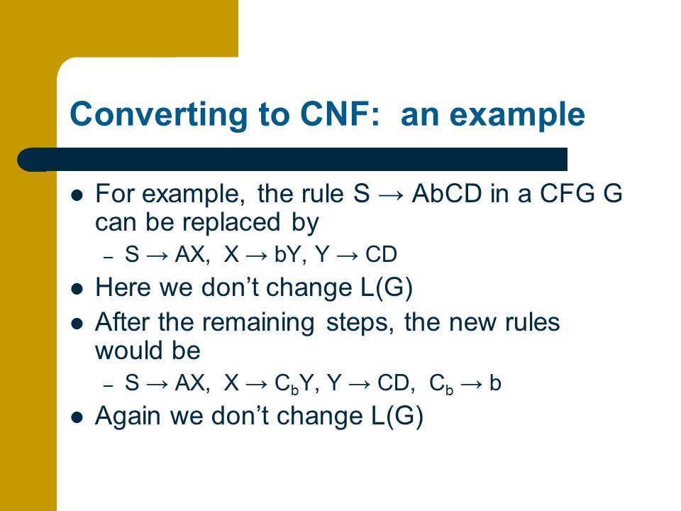 Simplifying Cfgs There Are Several Ways In Which Context Free Grammars Can Be Simplified One Natural Way Is To Eliminate Useless Symbols Those That Cannot Ppt Video Online Download