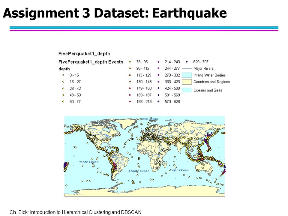 Assignment 3 Dataset: Earthquake