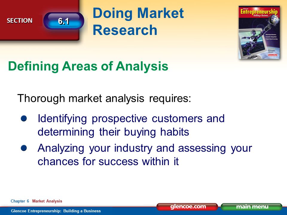 Defining Areas of Analysis