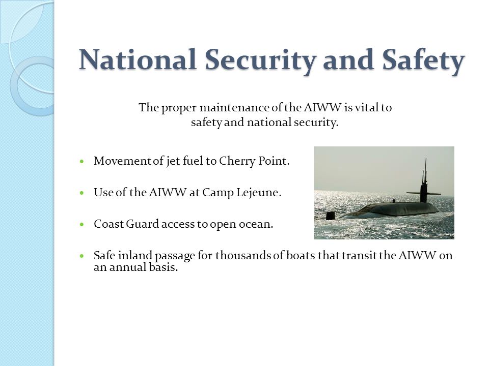 National Security and Safety