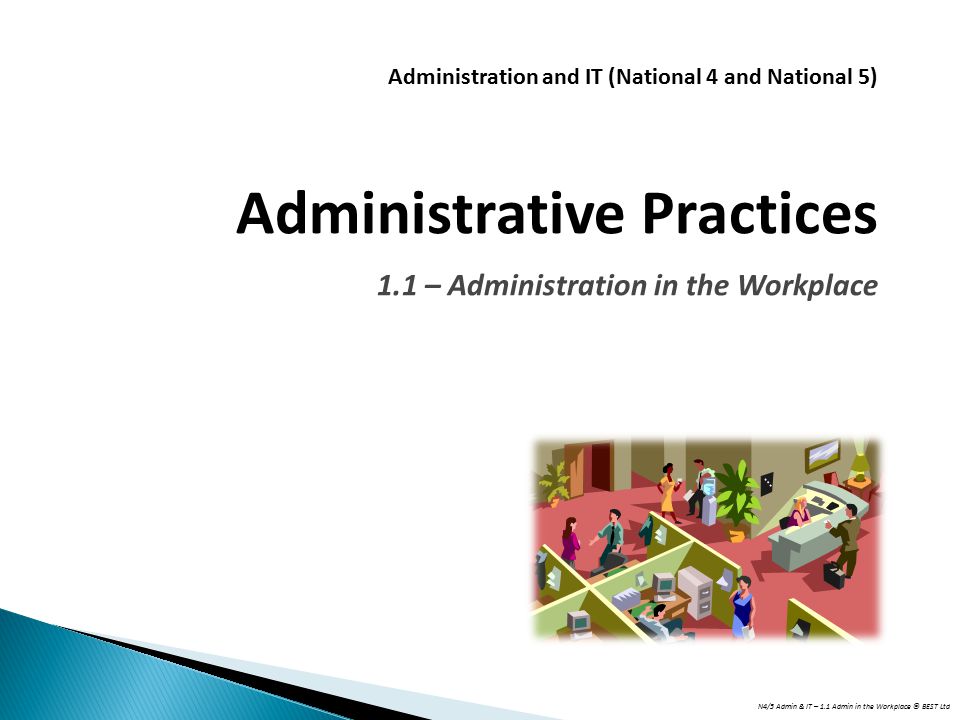 Administration and IT (National 4 and National 5)