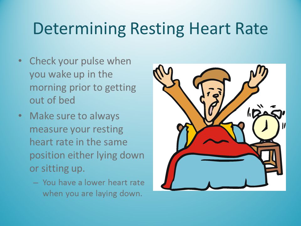 Determining Resting Heart Rate