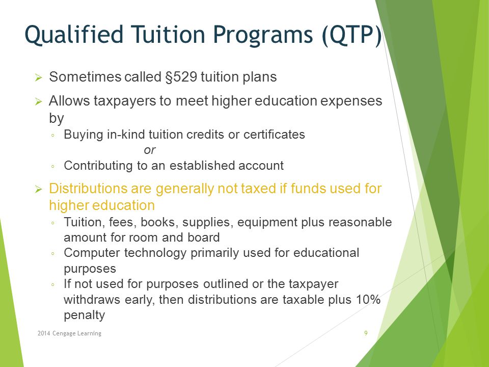 Qualified Tuition Programs (QTP)