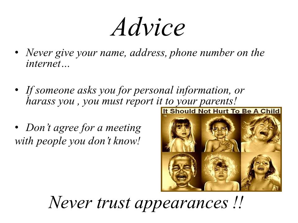Never trust appearances !!