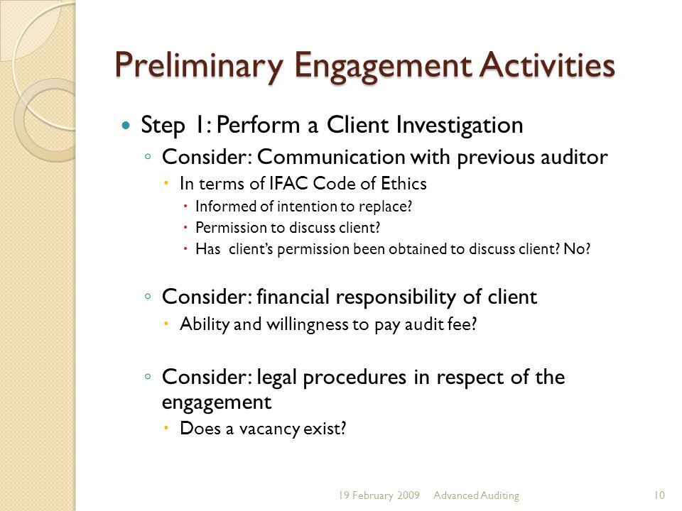 Advanced Auditing. - ppt download