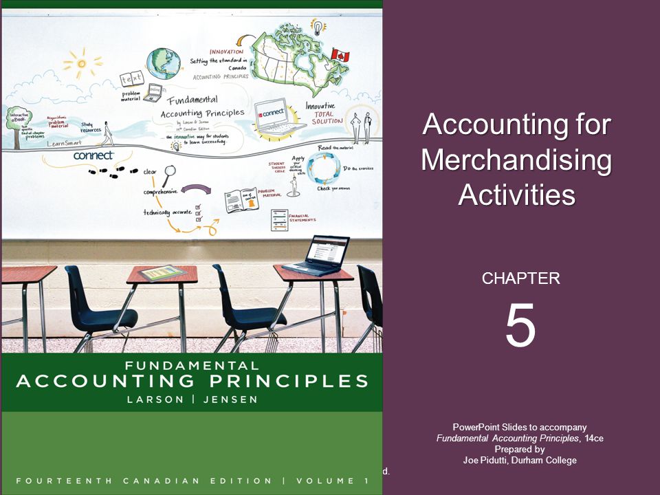 5 Accounting for Merchandising Activities CHAPTER