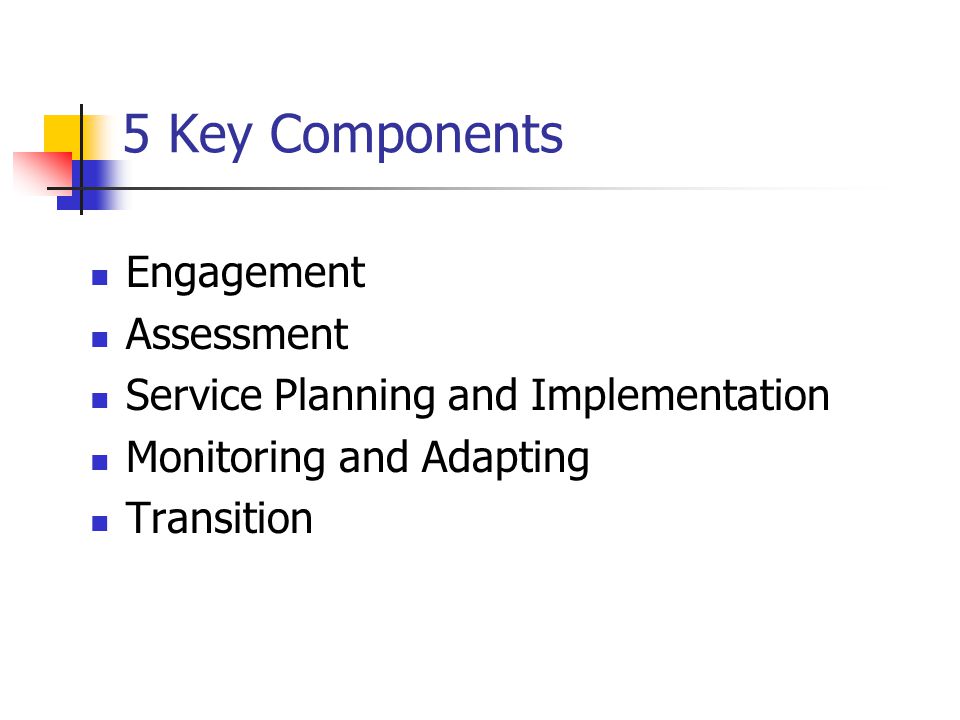 5 Key Components Engagement Assessment