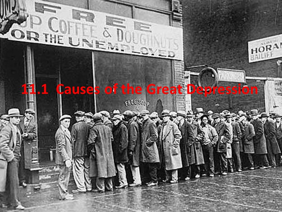 11.1 Causes of the Great Depression