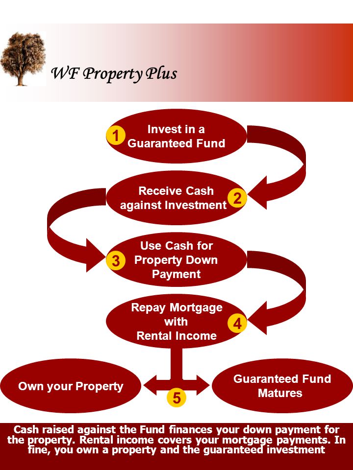 WF Property Plus Invest in a Guaranteed Fund Receive Cash