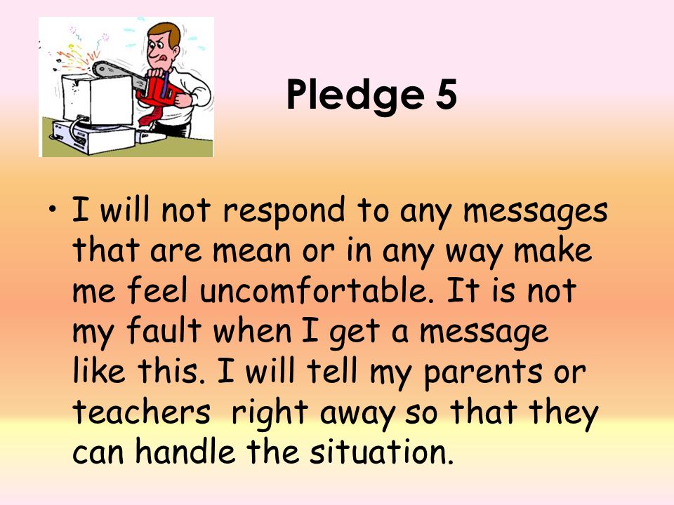 Pledge 5