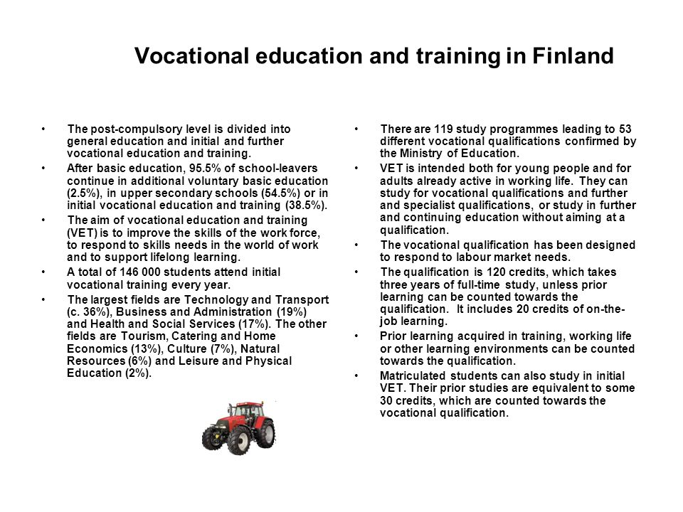 Vocational education and training in Finland