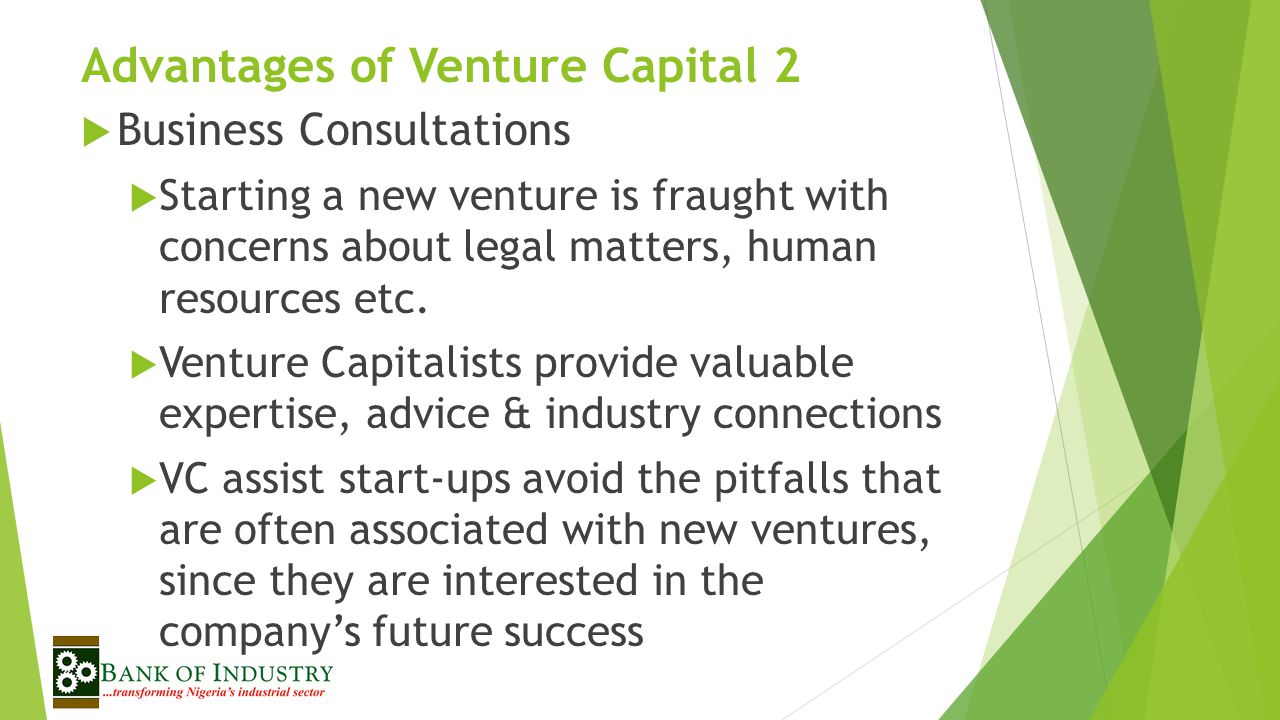 Advantages of Venture Capital 2