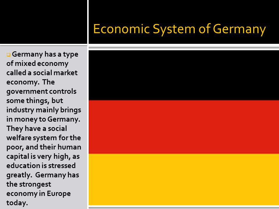 Economic System of Germany