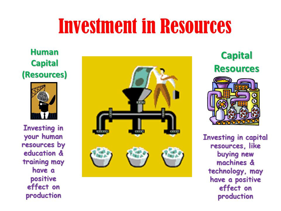 Investment in Resources