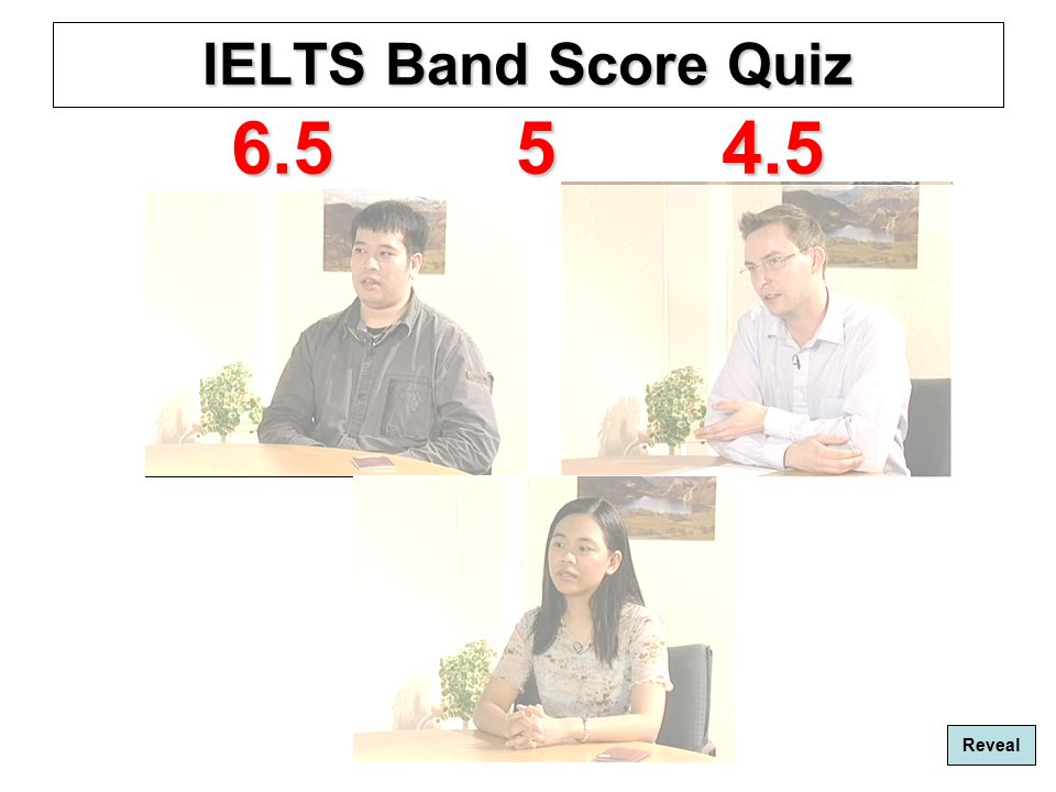 IELTS Band Score Quiz Reveal
