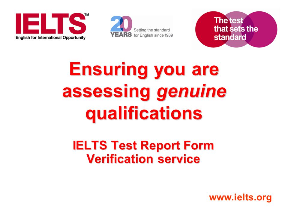 Ensuring you are assessing genuine qualifications