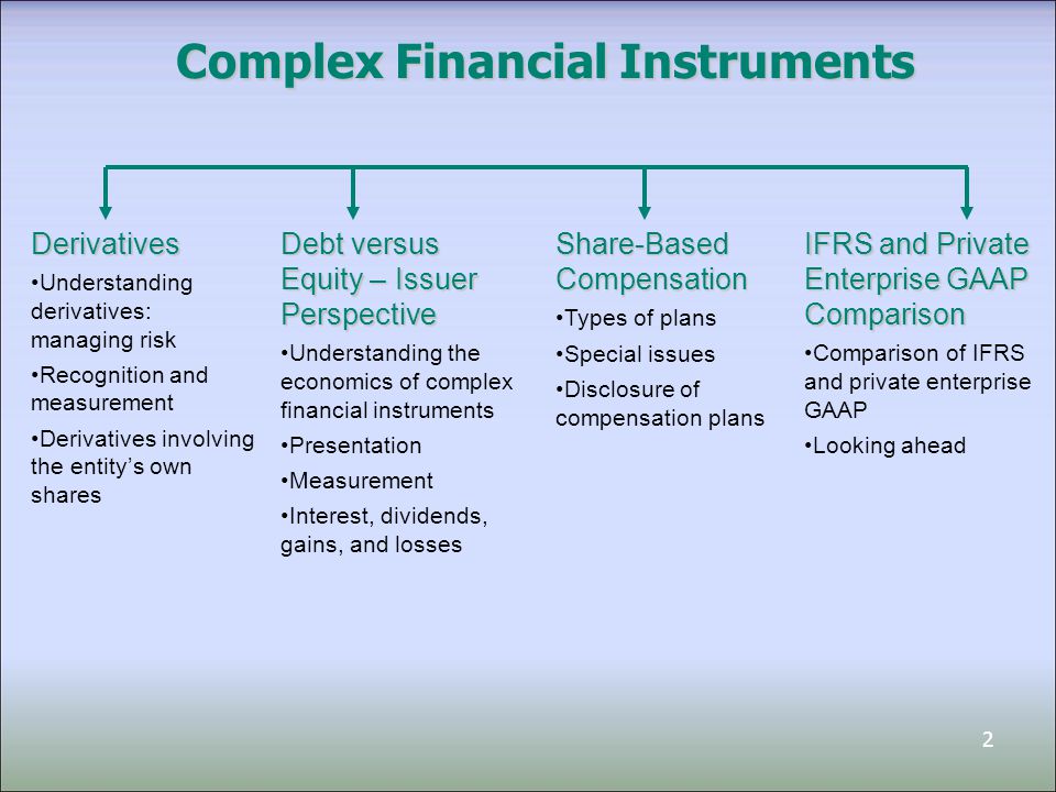 Chapter 16 Complex Financial Instruments - ppt download