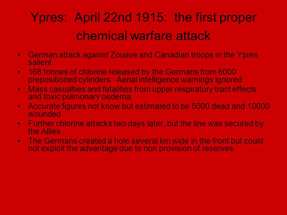 Chemical Warfare Agents: from 1915 to the present day - ppt video online download
