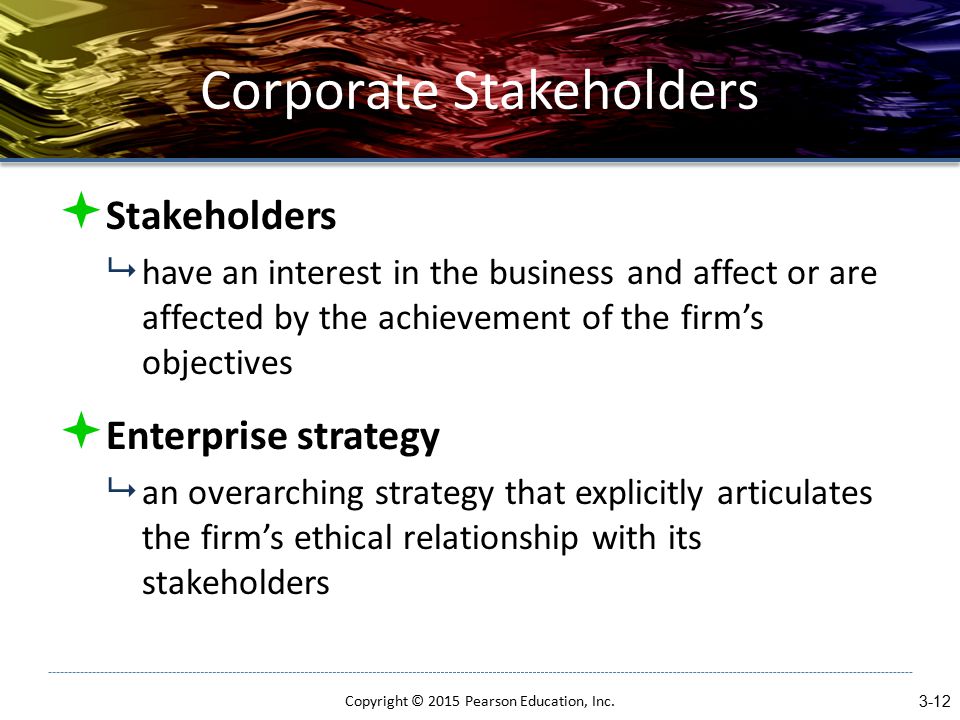 Corporate Stakeholders