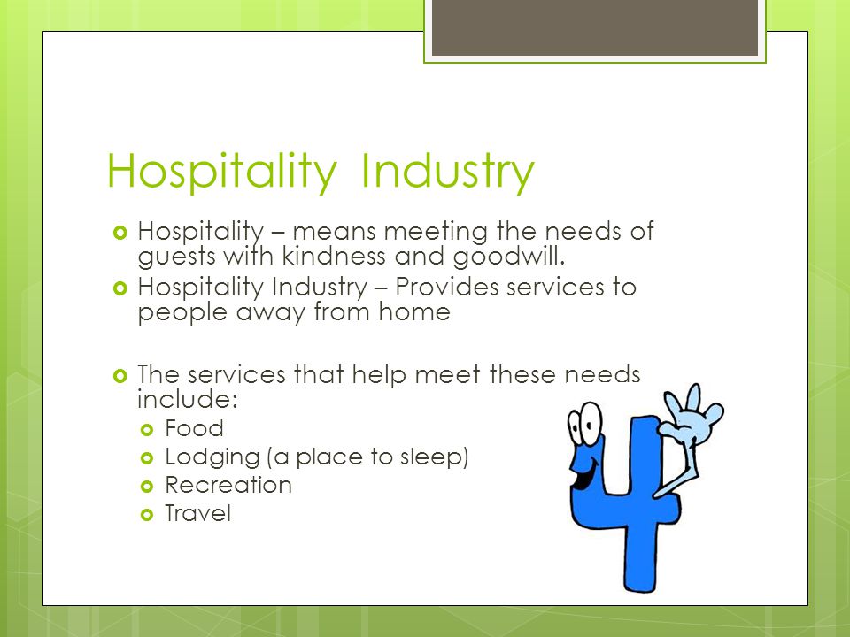 lodging segment hospitality industry