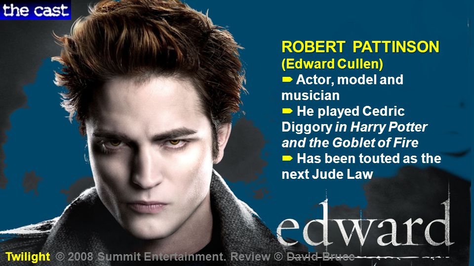 He played Cedric Diggory in Harry Potter and the Goblet of Fire. 