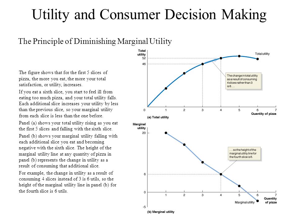 Utility and Consumer Decision Making