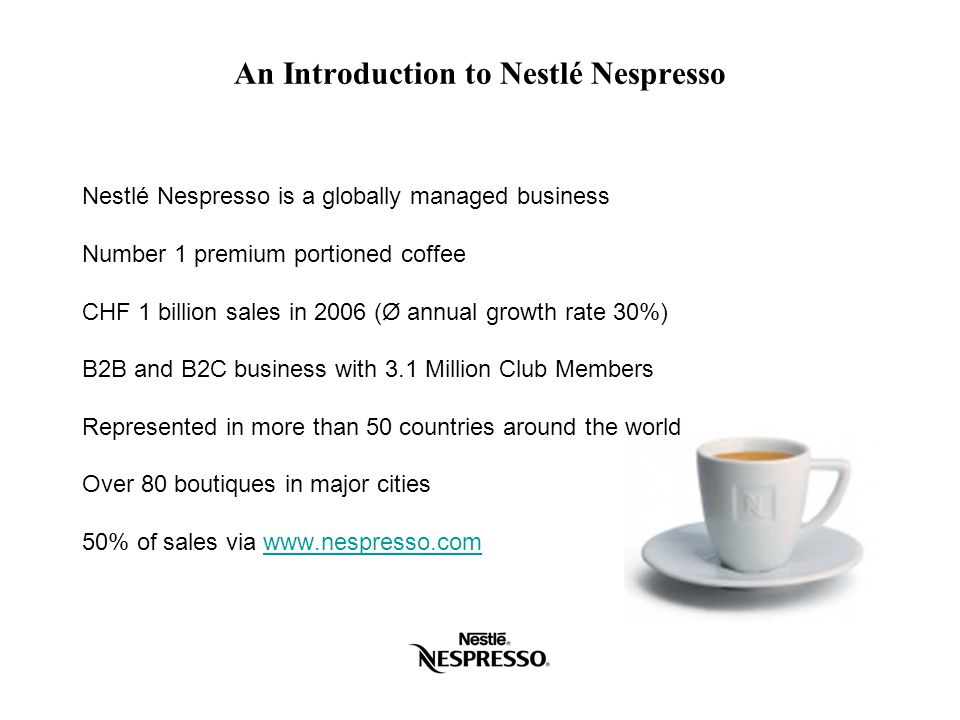 Gerard Berssenbrügge, CEO Nestlé Nespresso Honoree Rainforest Alliance Gala  Dinner New York, 16 May ppt video online download