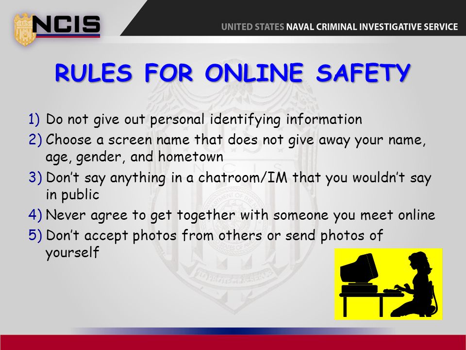Rules for Online Safety