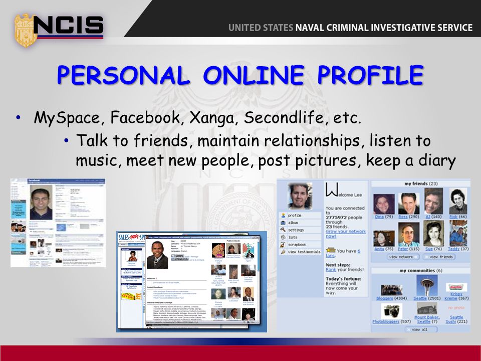Personal Online Profile