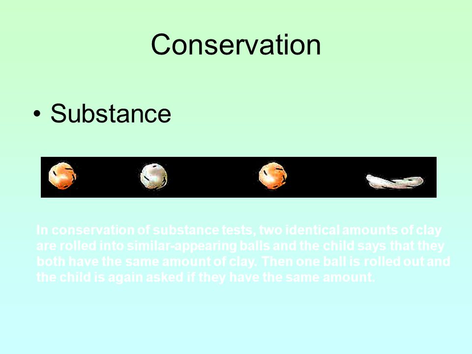Conservation Substance