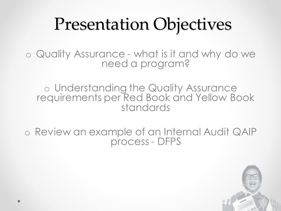 Presentation Objectives