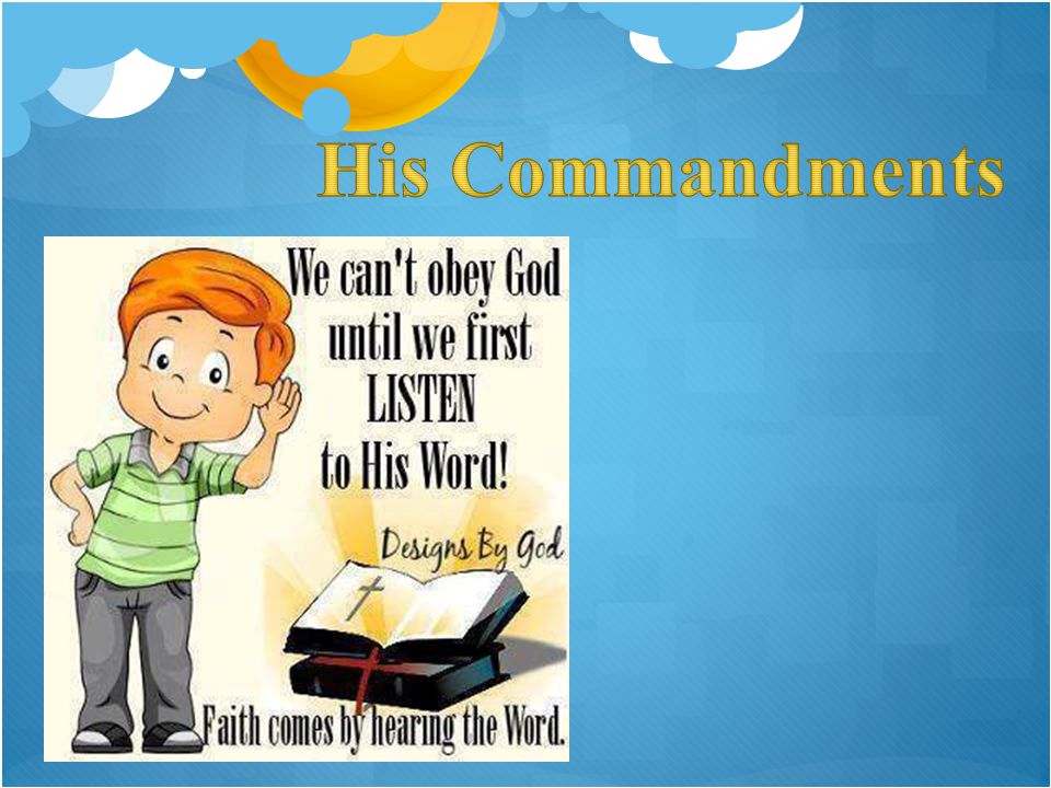 His Commandments