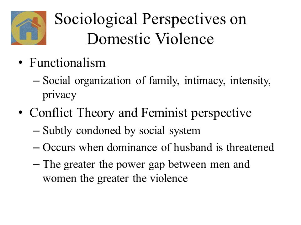 conflict theory perspective on domestic violence