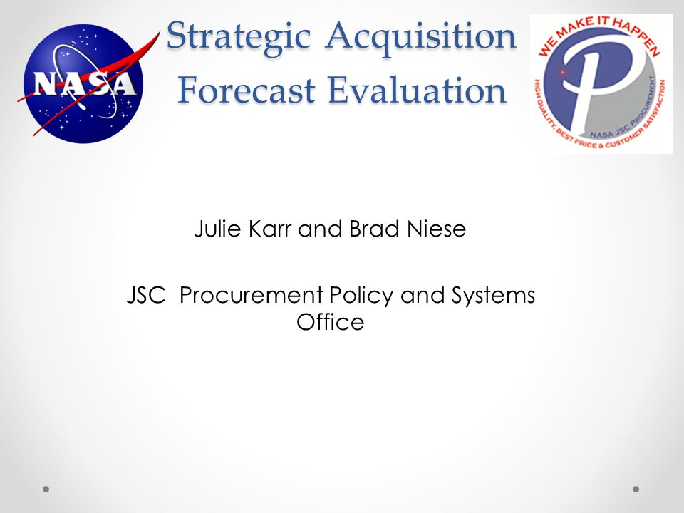 Strategic Acquisition Forecast Evaluation