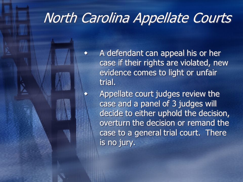 North Carolina Appellate Courts