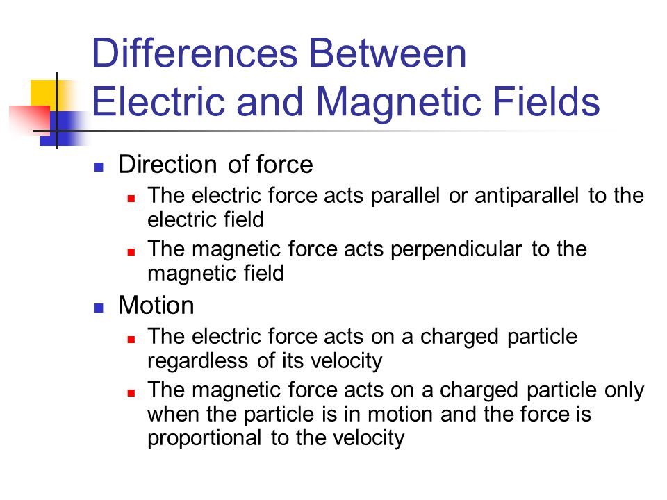 Magnetic Forces and Magnetic Fields - ppt download
