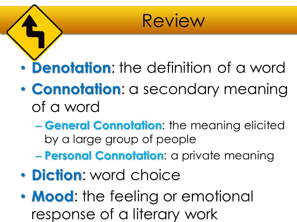 What is connotation definition examples of this technique 46 off