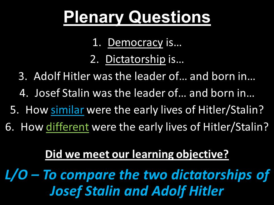 Joseph stalin essay