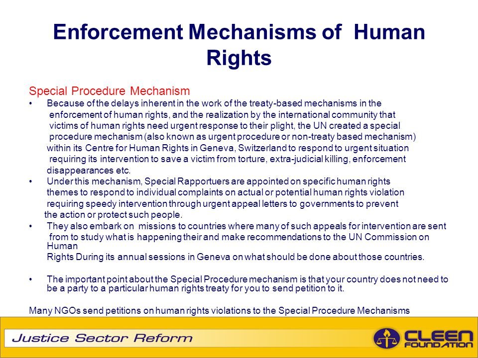 International Human Rights Law and Police Work - ppt download