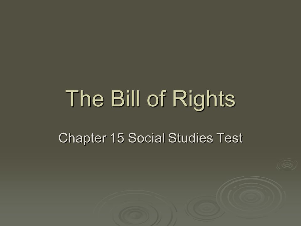 Chapter 15 Social Studies Test