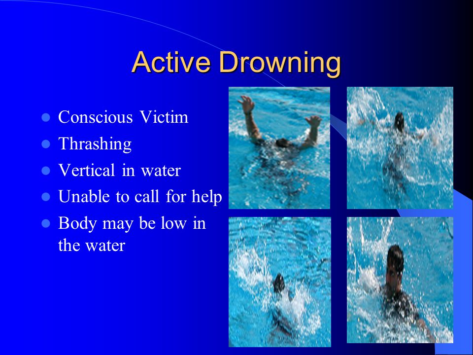 active drowning victim