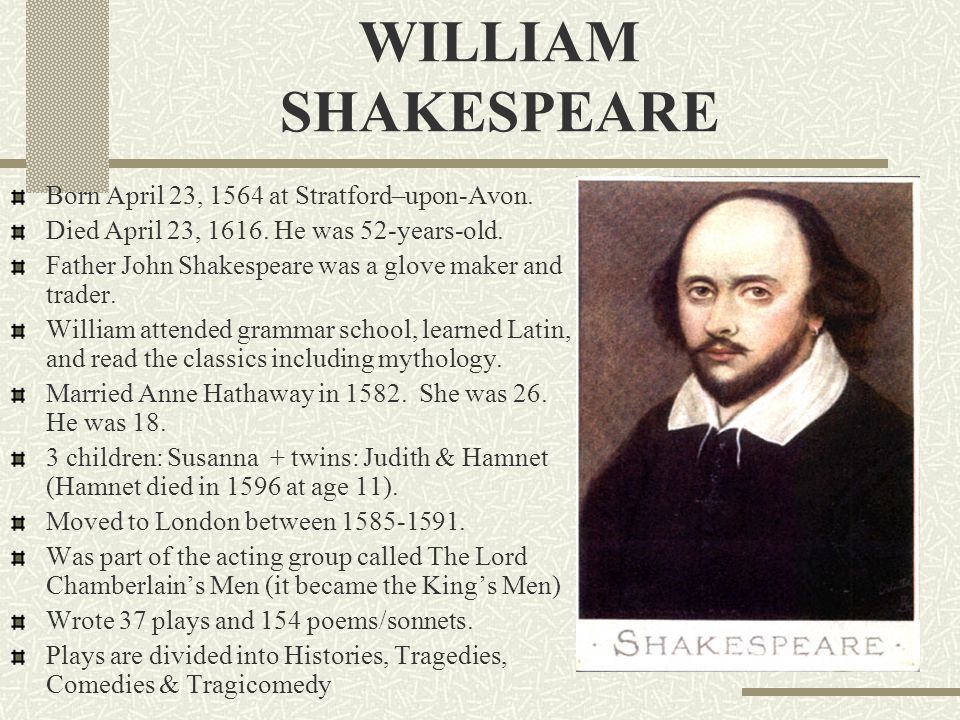 English writer william shakespeare. Биография Уильяма Шекспира кратко на анг. Вильям Шекспир на английском кратко. Шекспир Biography. Шекспир портрет писателя.