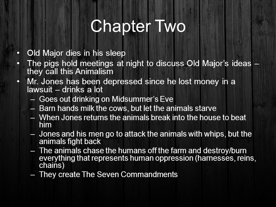 Animal Farm Chapter Notes - ppt download