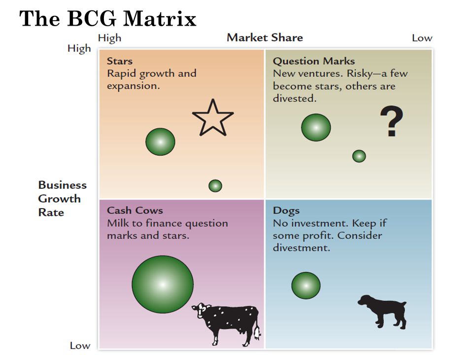 The BCG Matrix.