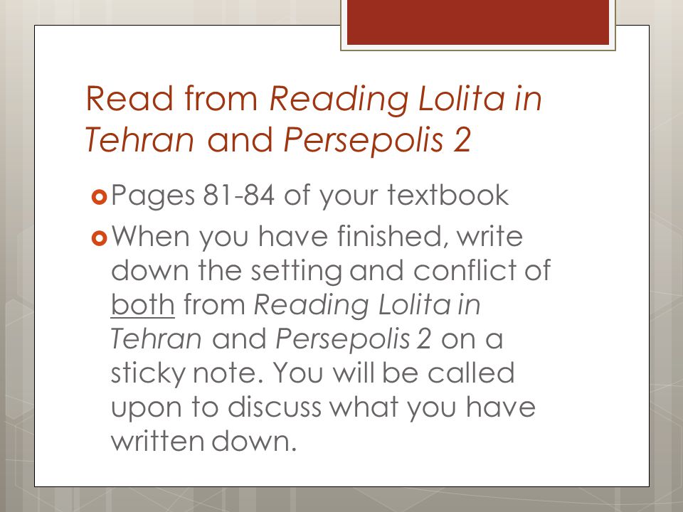 reading lolita in tehran analysis
