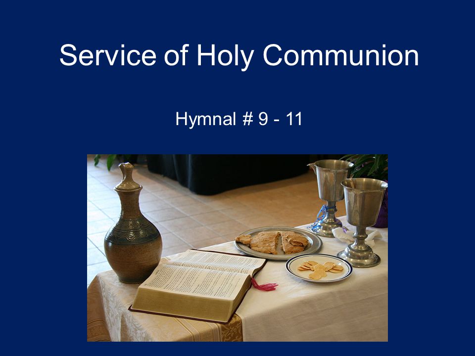 Service of Holy Communion