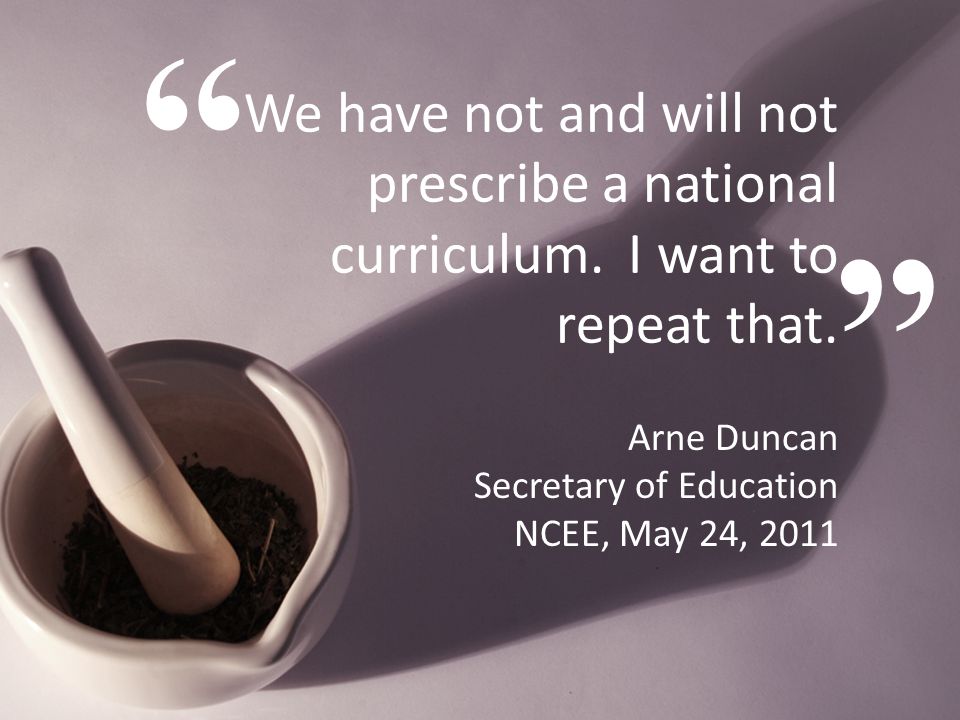 Arne Duncan Secretary of Education NCEE, May 24, 2011