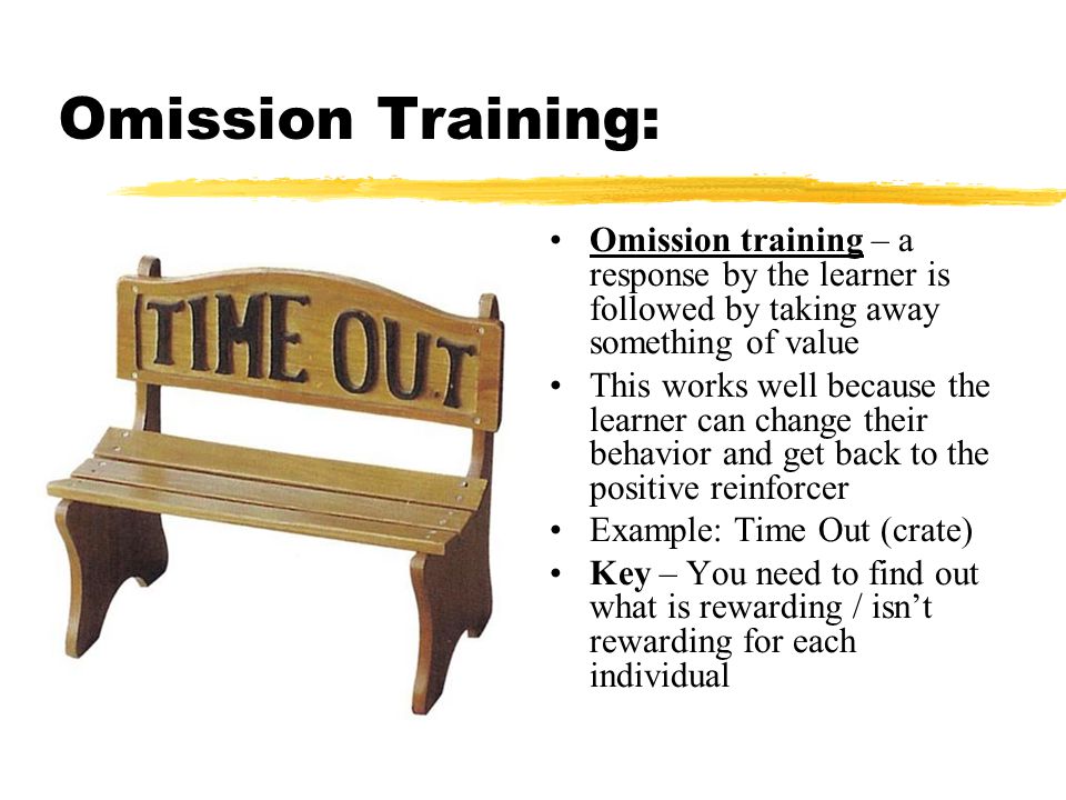 omission training psychology